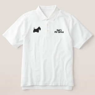 Scottish Terrier mit optional anpassbarem Text