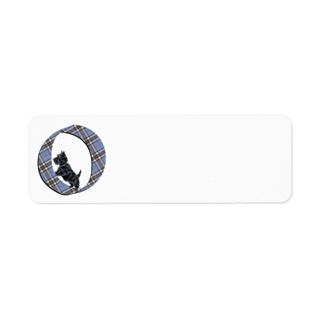 Scottish Terrier Monogram O (Vorne)