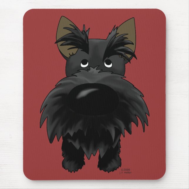 Scottish Terrier Mousepad (Vorne)