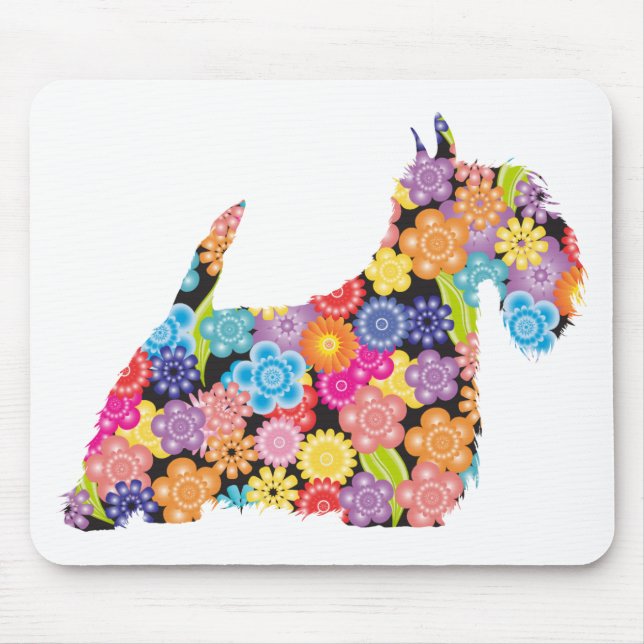 Scottish Terrier Mousepad (Vorne)