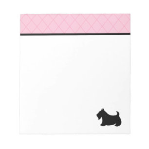 Scottish Terrier Notepad Notizblock
