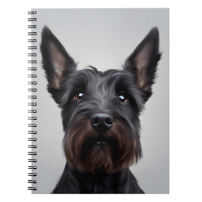 Scottish Terrier Notizblock (Vorderseite)