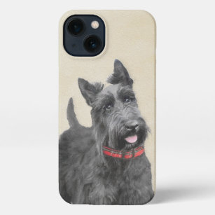 Scottish Terrier Painting - Niedliche Original Dog iPhone Hülle