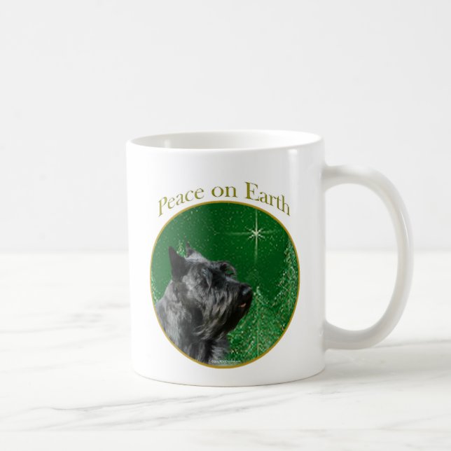 Scottish Terrier Peace Kaffeetasse (Rechts)