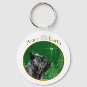 Scottish Terrier Peace Schlüsselanhänger