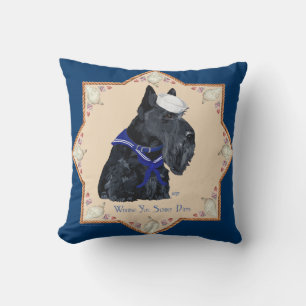 Scottish Terrier Pillow Kissen