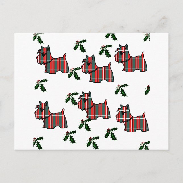 SCOTTISH TERRIER POSTKARTE (Vorderseite)