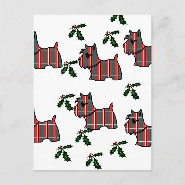 SCOTTISH TERRIER POSTKARTE (Vorderseite)