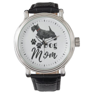 Scottish Terrier Scottie Dog Mama Armbanduhr