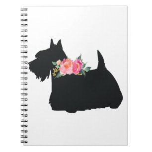 Scottish Terrier Scottie Dog Notizblock