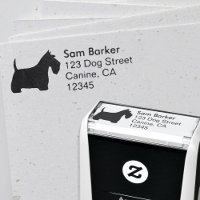 Scottish Terrier Scottie Dog Rücksendeadresse