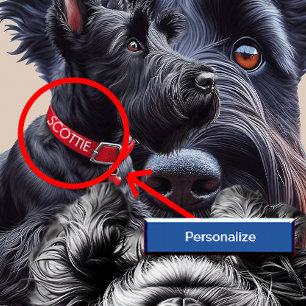 SCOTTISH TERRIER, SCOTTIE, "THE DIEHARD", Case-Mate iPhone HÜLLE