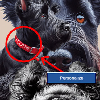 SCOTTISH TERRIER, SCOTTIE, "THE DIEHARD", Case-Mate iPhone HÜLLE