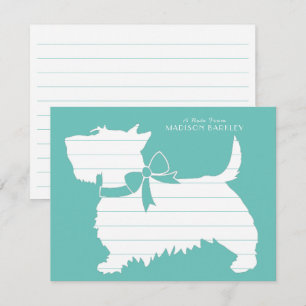 Scottish Terrier Scotty Dog Puppy Scottie Danke Yo