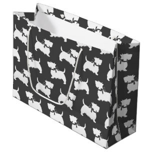 Scottish Terrier Scotty Dog Puppy Scottie Large Gi Große Geschenktüte
