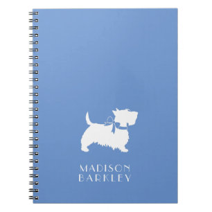 Scottish Terrier Scotty Dog Puppy Scottie Notizblock