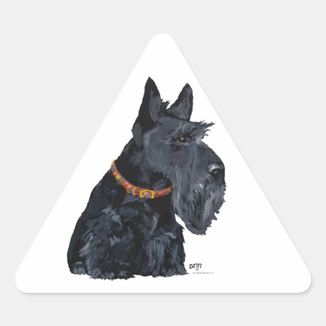 Scottish Terrier Sticker (Vorderseite)