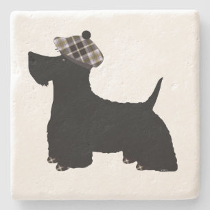 Scottish Terrier Stone Untersetzer