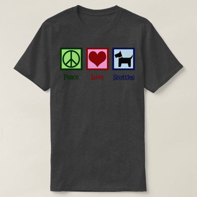 Scottish Terrier T-Shirt (Design vorne)