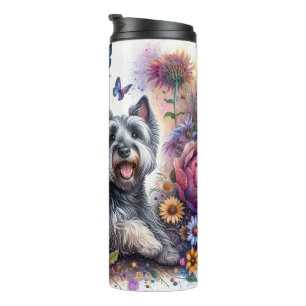 Scottish Terrier Thermal Tumbler Thermosbecher