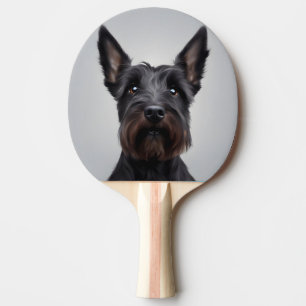 Scottish Terrier Tischtennis Schläger