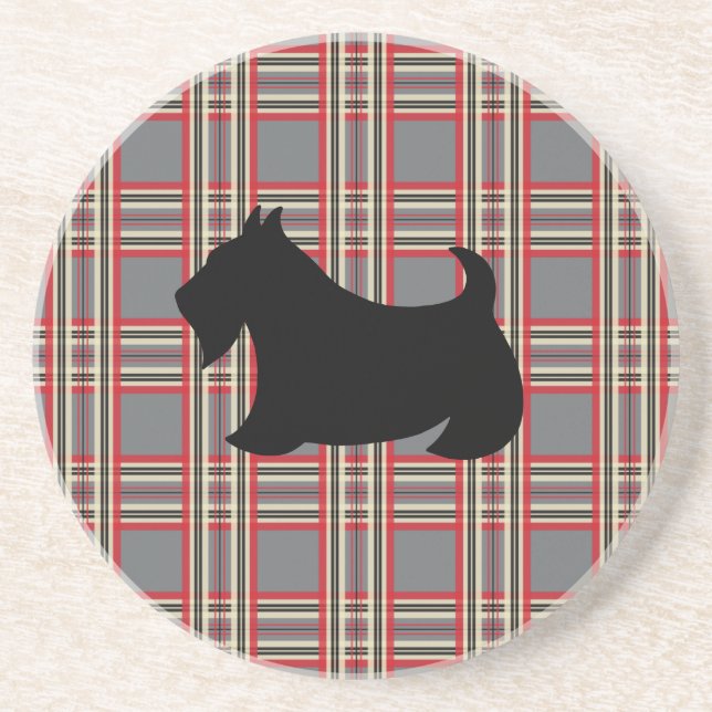 Scottish Terrier Untersetzer (Vorne)