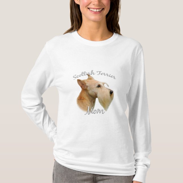 Scottish Terrier (Wheaten) Mama 2 T-Shirt (Vorderseite)