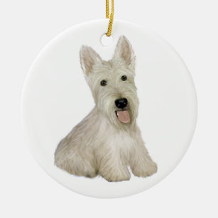 Scottish Terrier - Wheel Keramik Ornament