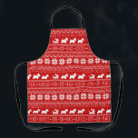 Scottish Terriers Christmas Sleigh mit Eichhörnche Schürze<br><div class="desc">Liebe,  Joy,  Peace,  Scotties. Bringen Sie mit dieser köstlichen Schürze Weihnachtsjause in die Küche! Ein festes Muster mit schottischen Terrier,  die einen Schlitten mit einem Eichhörnchen ziehen. Diese bezaubernde Schürze ist das perfekte Accessoire,  um Weihnachtskekse zu backen oder hausgemachte Leckereien für Ihren wütenden Freund zu machen.</div>