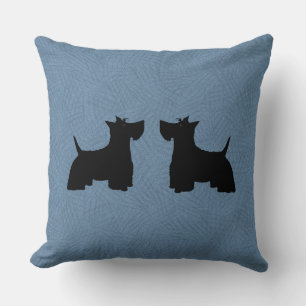Scottish Terriers Throw Pillow Kissen