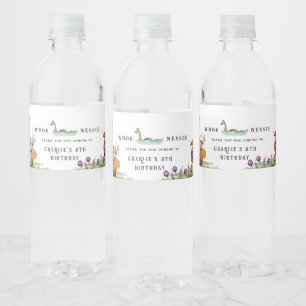 Scottish Themed Birthday Party