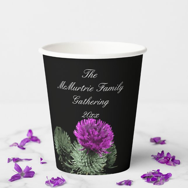Scottish Thistle Family Ansammlung Pappbecher (Von Creator hochgeladen)