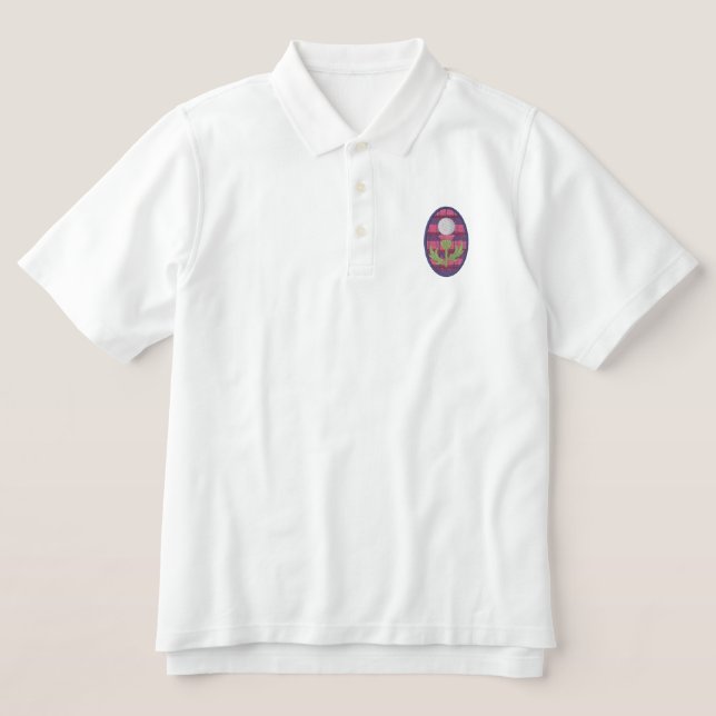 Scottish Thistle Golf Design (Design Vorderseite)