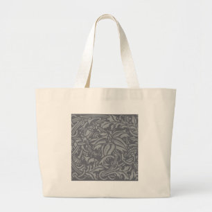 Scottish Thistle Knot William Morris Style Jumbo Stoffbeutel