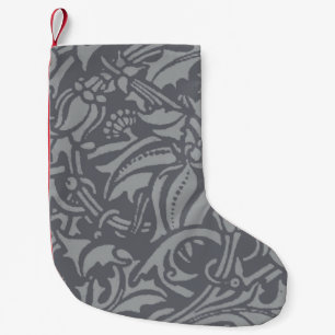 Scottish Thistle Knot William Morris Style Kleiner Weihnachtsstrumpf