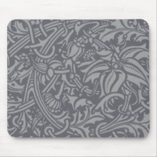 Scottish Thistle Knot William Morris Style Mousepad