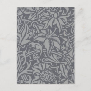 Scottish Thistle Knot William Morris Style Postkarte