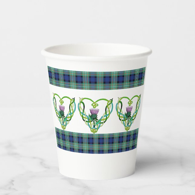 Scottish Thistle Paper Cup Pappbecher (Vorderseite)