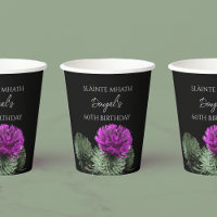 Scottish Thistle Personalisiert Birthday