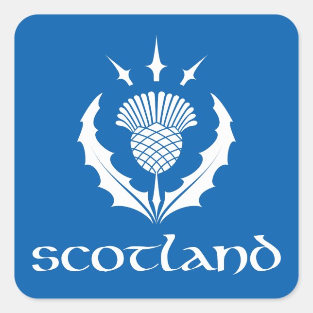 Scottish Thistle Sticker (Vorderseite)