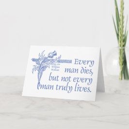 Scottish-Zitat, Sir William Wallace, Distel-Karte Karte