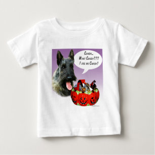 ScottishTerrier Halloween Candy Baby T-shirt