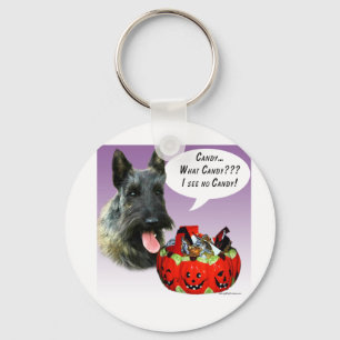 ScottishTerrier Halloween Candy Schlüsselanhänger