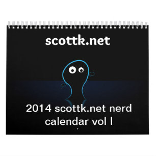 scottk.net-Nerd-Comickalender 2014 Vol. I Kalender