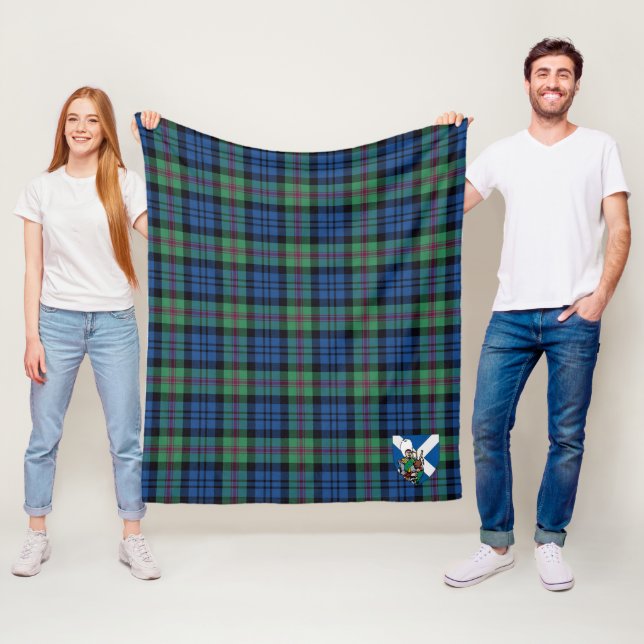 Scotts Baird Ancient Tartan Kariert Fleecedecke (Beispiel)