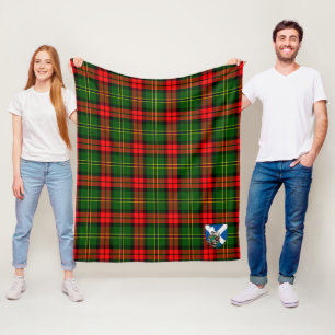 Scotts Blackstock Tartan Kariert Fleecedecke