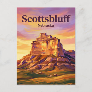 Scotts Bluff National Monument USA Postkarte