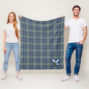 Scotts Boswell Tartan Kariert Fleecedecke