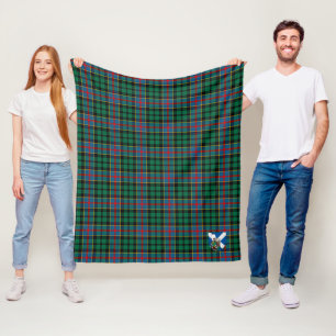 Scotts Byres Tartan Kariert Fleecedecke