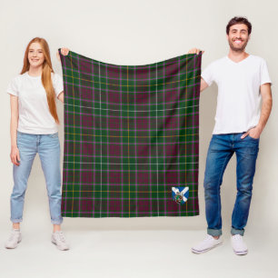 Scotts Carruthers Tartan Kariert Fleecedecke